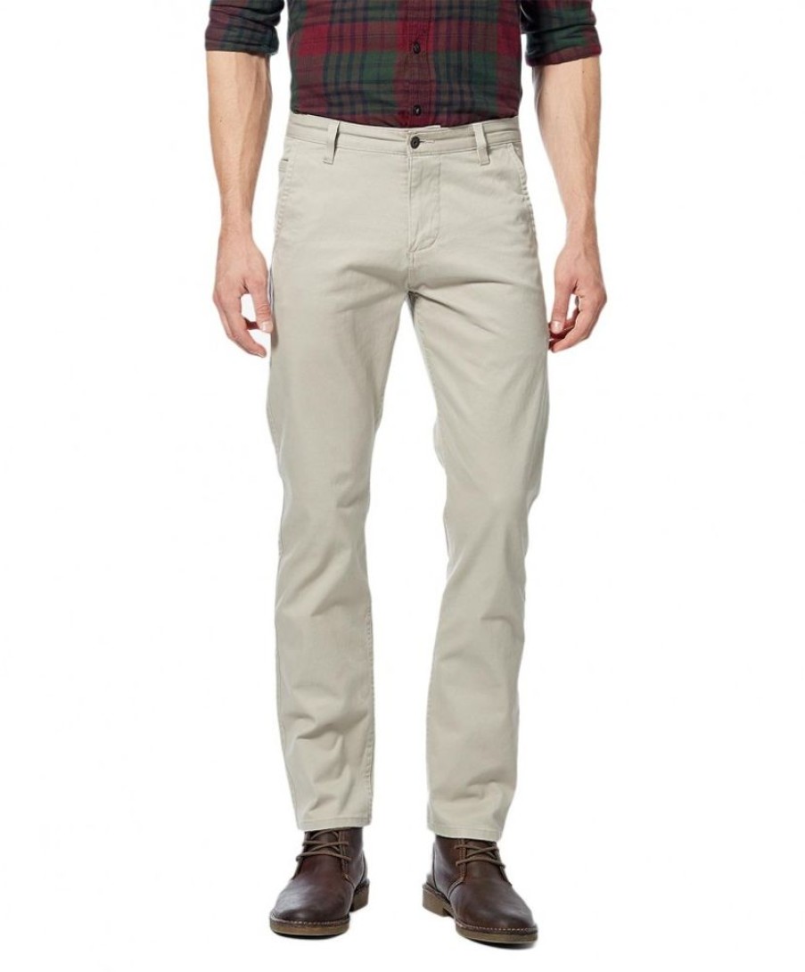 Herren Dockers Stoffhosen | Dockers Alpha Schmale Khaki-Hose Aus Elastischem Twill | Jeans-Meile.De