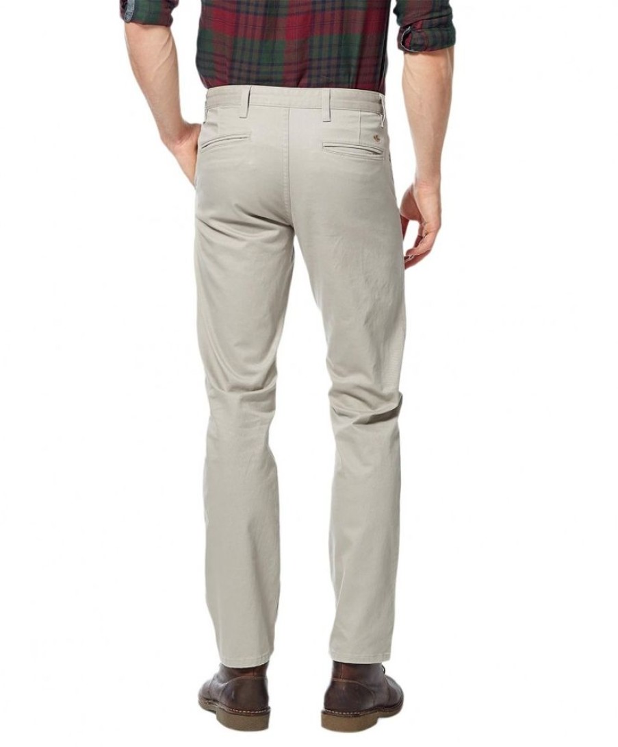 Herren Dockers Stoffhosen | Dockers Alpha Schmale Khaki-Hose Aus Elastischem Twill | Jeans-Meile.De