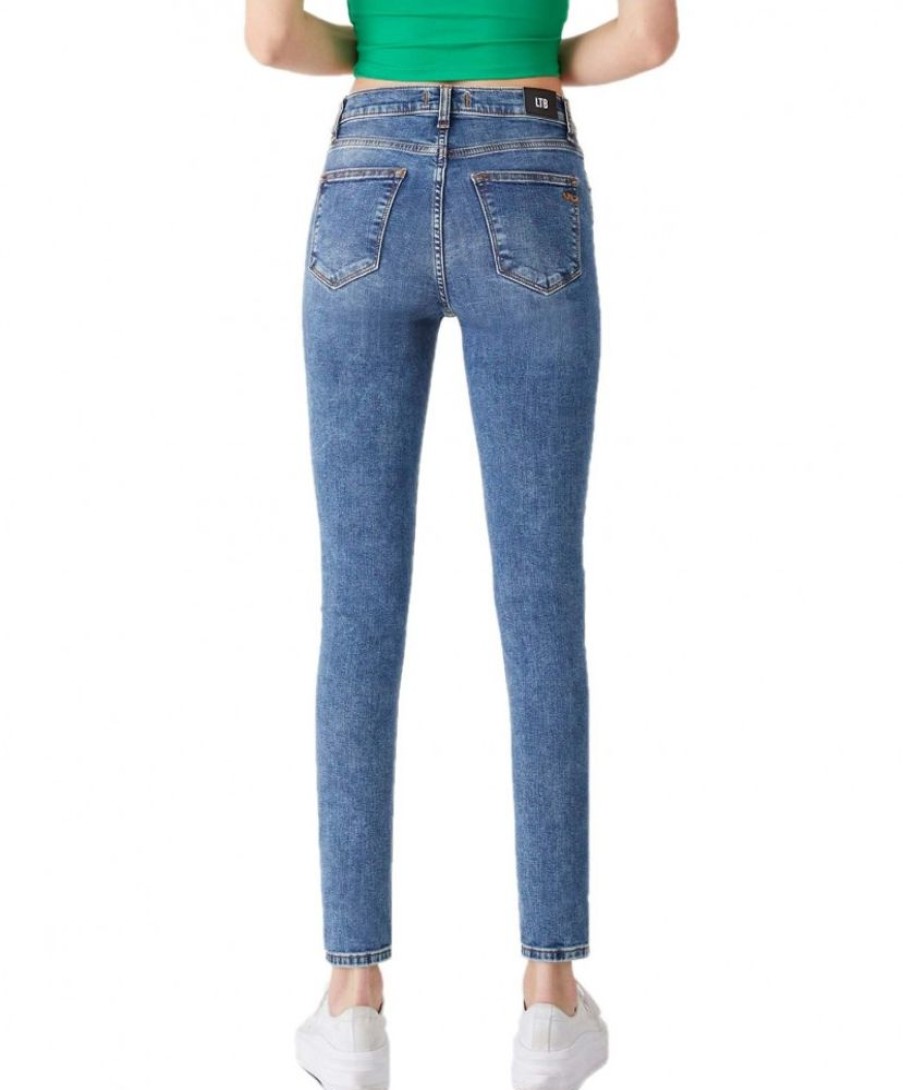 Damen LTB Skinny | Ltb Jeans Skinny Fit Amy X In Heller Sior Farbung