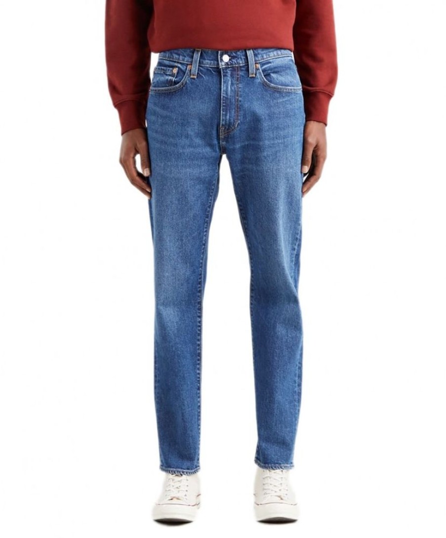 Herren Levis Tapered | Levis 502 Jeans Regular Taper Fit In Mittelbalu