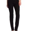 Damen Cross Regular | Cross Jeans Damen Rose In Reinem Schwarz