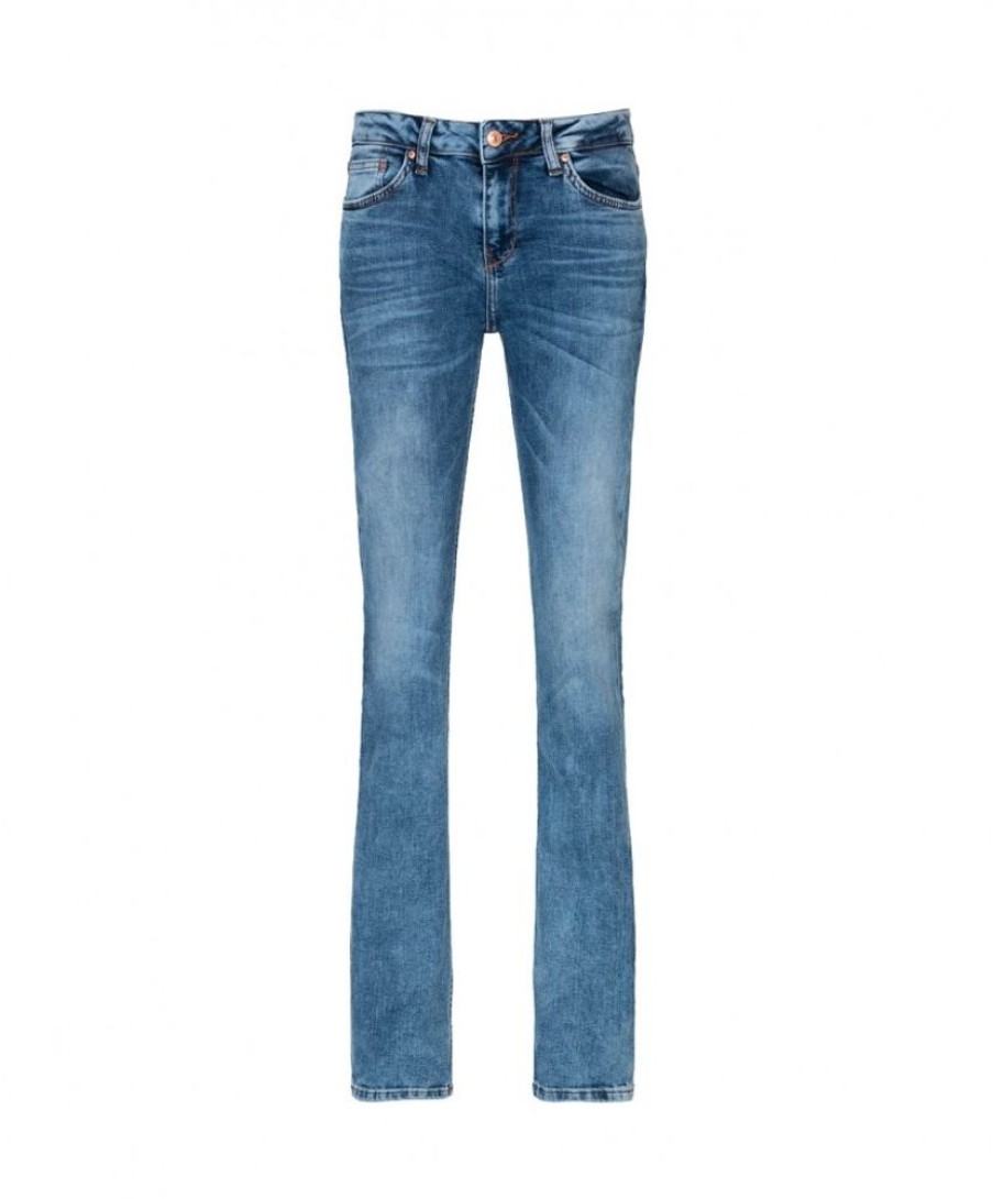 Damen LTB Straight Leg | Ltb Jeans Aspen Y In Hellblauer Used Waschung