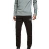 Herren Jack & Jones Jogginghosen | Jack & Jones Sweathose Gordon Aus Schwarzen Baumwollstoff