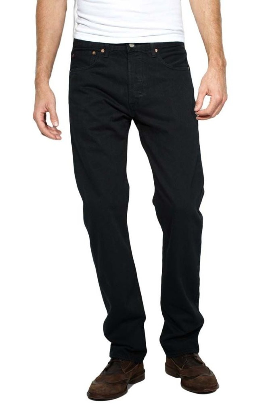 Herren Levis Regular Fit | Levis 501 Jeans Original Standard Fit In Black