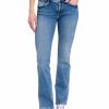 Damen Cross Bootcut | Cross Jeans Lauren Mit Bootcut Mit High Waist In Hellblau