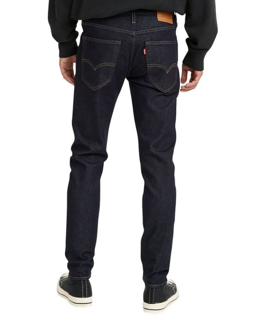 Herren Levis Tapered | Levi'S Jeans Skinny Taper In Dunkelblauem Knight Rinse