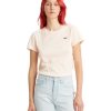 Damen Levis Shirts | Levis T-Shirts Perfect Tee Mit Kleinem Logo-Aufnaher