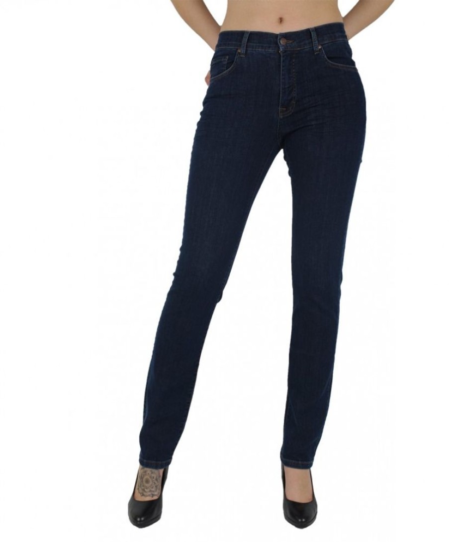 Damen Angels Straight Leg | Angels Jeans Regular Fit Cici In Dark Indigo