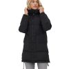 Damen Vero Moda Jacken | Vero Moda Kaputzenjacke Oslo In Schwarzer Langform