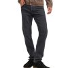 Herren Jack & Jones Stretch Jeans | Jack & Jones Mike Jeans Loose Fit In Verwaschenem Schwarz