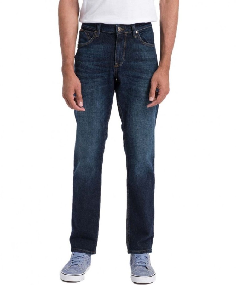 Herren Cross Regular Fit | Cross Jeans Dylan Mit Regular Fit In Dunkler Waschung