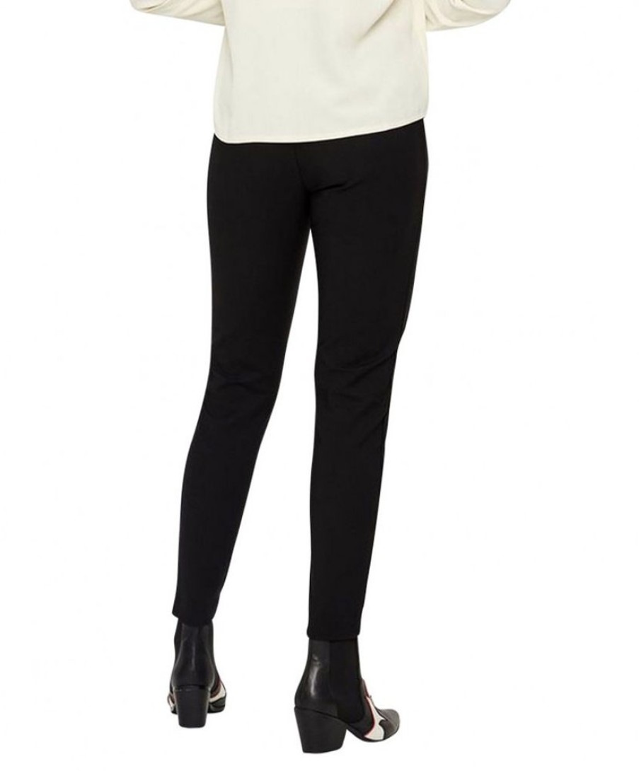 Damen Vero Moda Stoffhosen | Vero Moda Knochel-Hose Victoria In Schwarz | Jeans-Meile.De