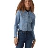 Damen Vero Moda Jacken | Vero Moda Jeansjacke Luna In Hellblau