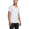 Herren Jack & Jones Shirts | Jack & Jones T-Shirt Basic V-Neck In Weis