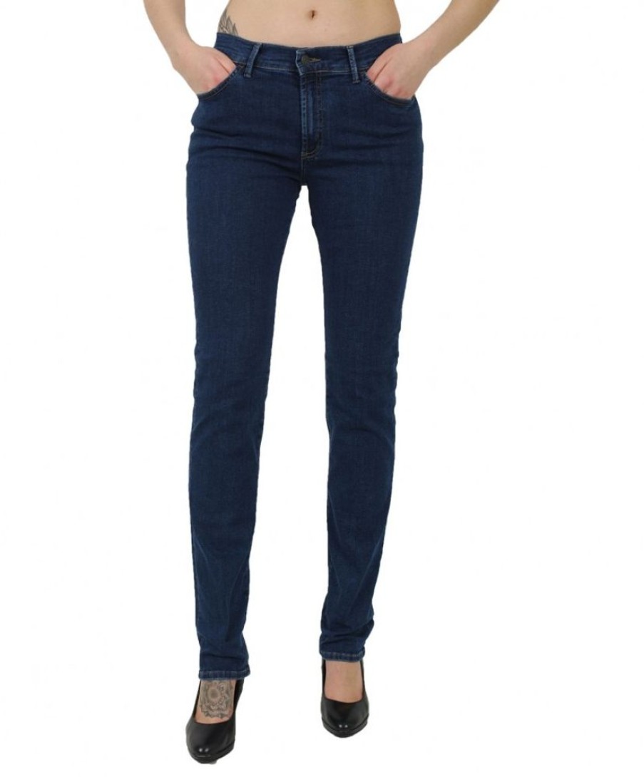 Damen Pioneer Regular | Pioneer Damen-Jeans Kate In Blauem Stonewash