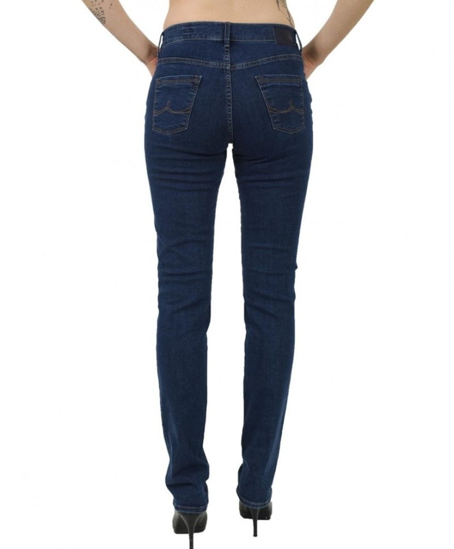 Damen Pioneer Regular | Pioneer Damen-Jeans Kate In Blauem Stonewash