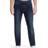 Herren Pioneer Regular Fit | Pioneer Megaflex Rando Jeans - Normaler Schnitt In Dunkelblau