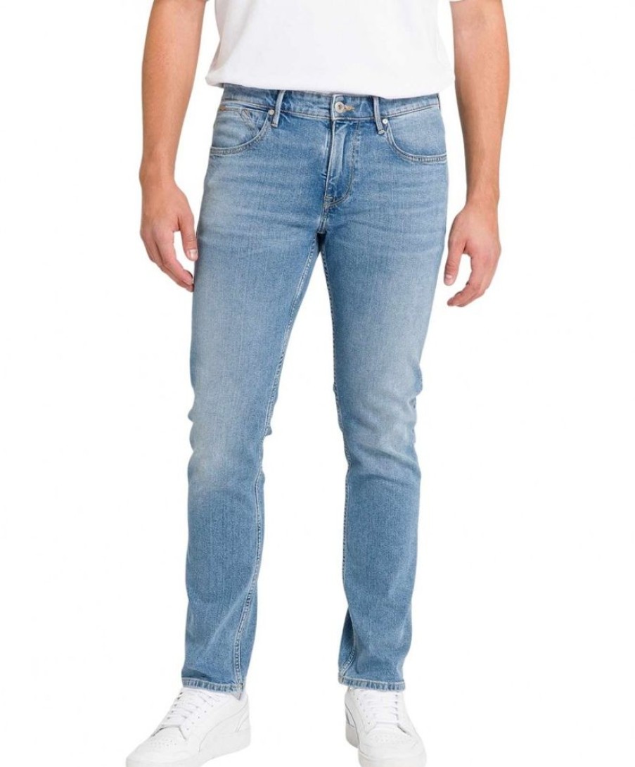 Herren Cross Regular Fit | Cross Jeans Dylan Mit Regular Fit In Heller Verwaschung