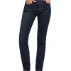 Damen Angels Straight Leg | Angels Jeans Cici Aus Sportiven Denim In Dark Indigo