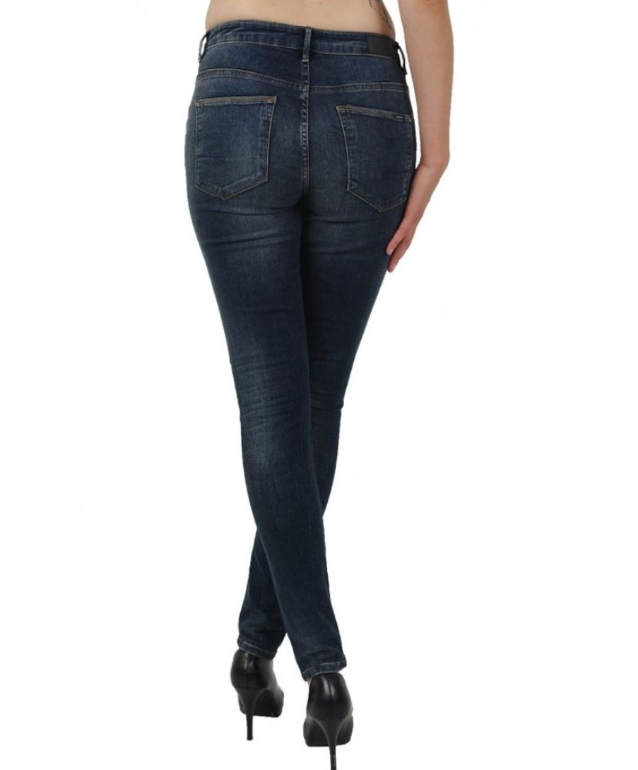 Damen Garcia Slim Fit | Garcia Jeans Slim Fit Celia 244 In Vintage Used-Optik