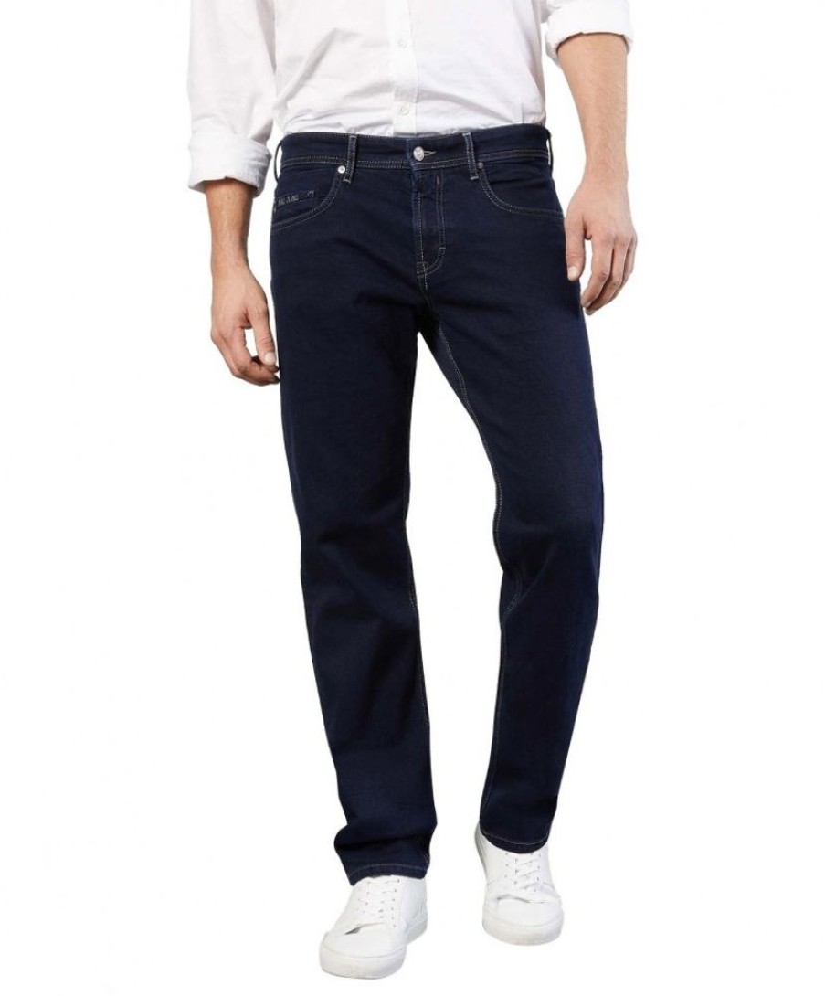 Herren MAC Regular Fit | Mac Jeans Ben - Dunkelblaue Regular-Fit-Jeans