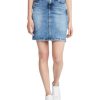 Damen Cross Rocke | Cross Damen Jeansrock Millie In Mittelblauer Waschung