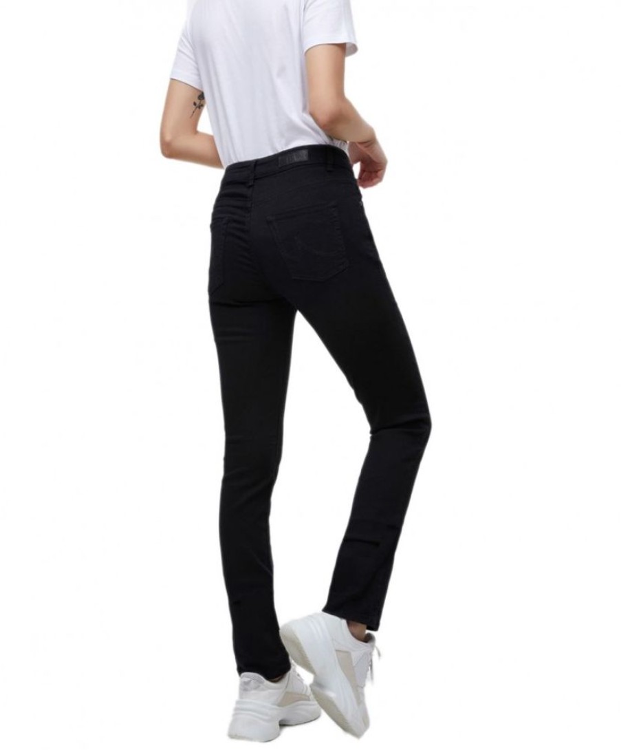 Damen LTB Slim Fit | Ltb Aspen Y - Schwarze Jeans Mit Schmaler Passform