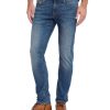 Herren Mustang Tapered | Mustang Oregon Tapered Jeans In Stone Washed