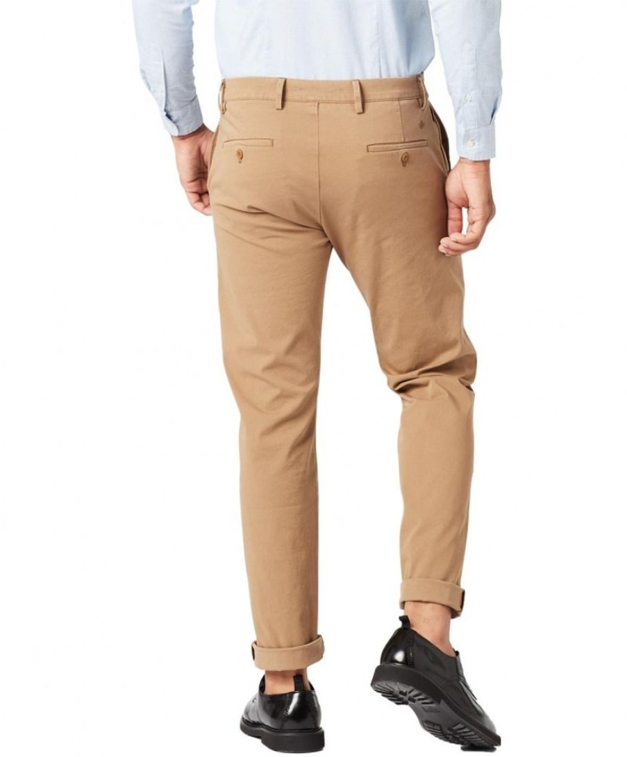 Herren Dockers Chinohosen | Dockers Smart 360 Flex Chino Alpha Im Tapered Fit