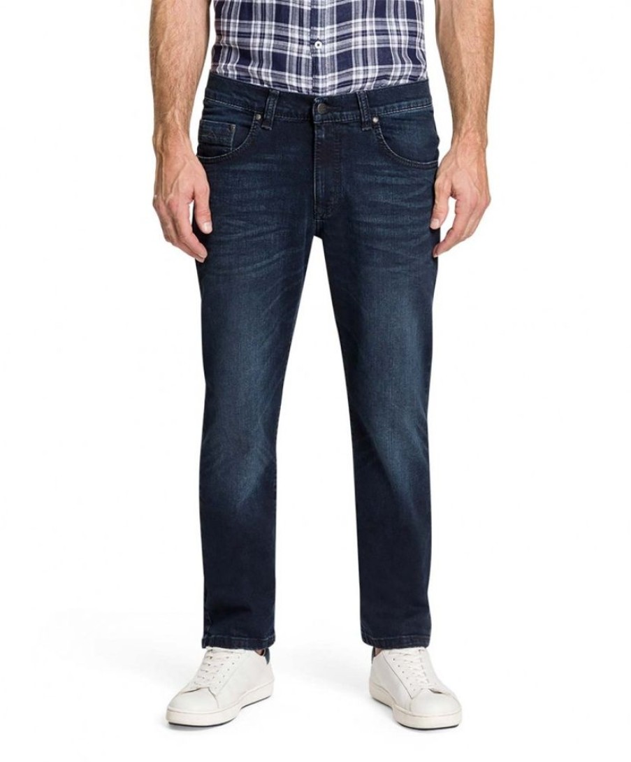 Herren Pioneer Regular Fit | Pioneer Rando 1674 Jeans Regular Fit In Dunklem Dark Blue