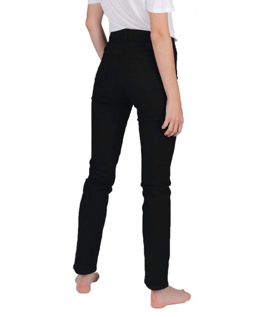 Damen Angels Straight Leg | Angels Cici Jeans Straight In Jet Black