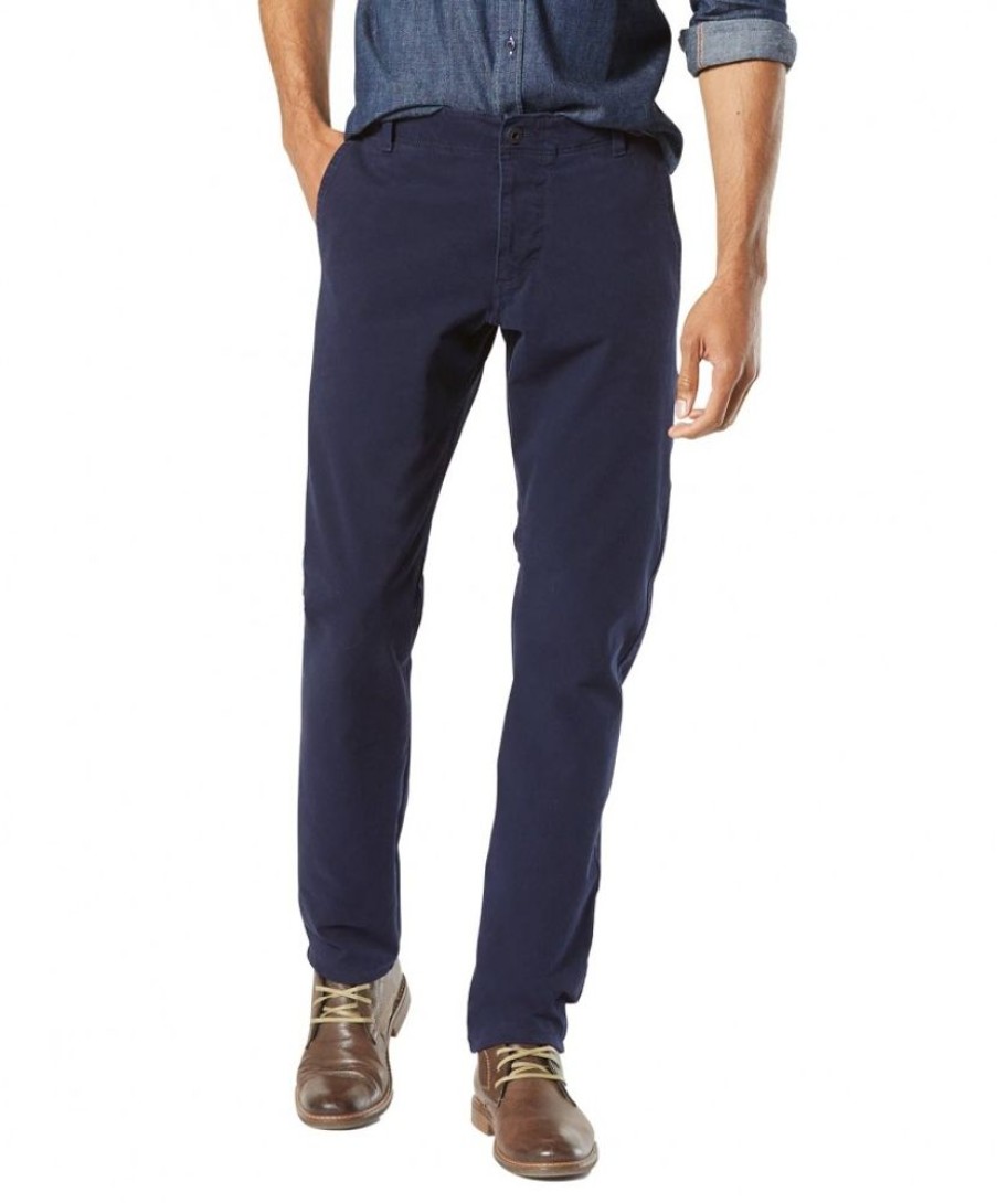 Herren Dockers Chinohosen | Dockers Chino Alpha Smart 360 Flex In Dunkelblau