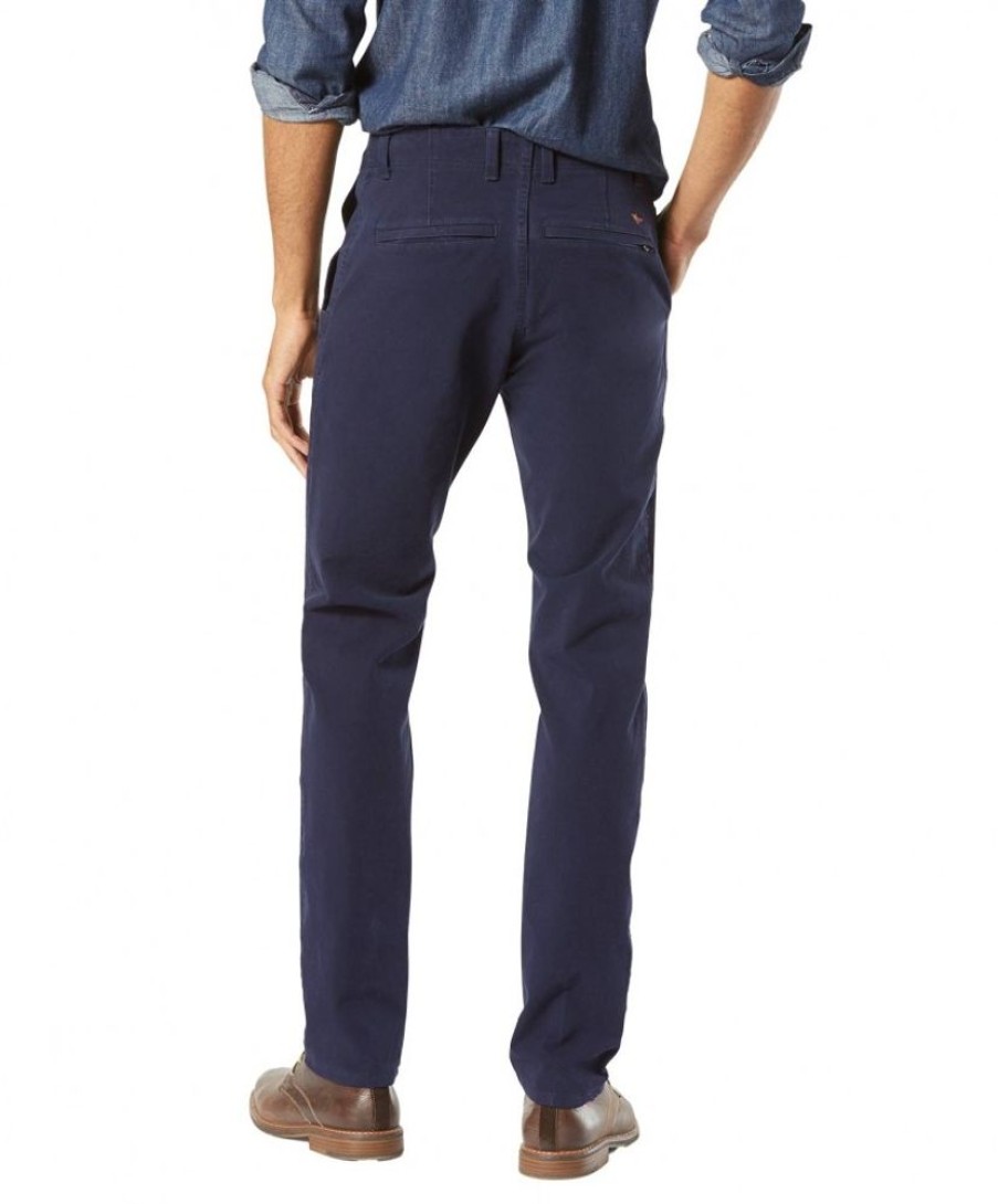 Herren Dockers Chinohosen | Dockers Chino Alpha Smart 360 Flex In Dunkelblau