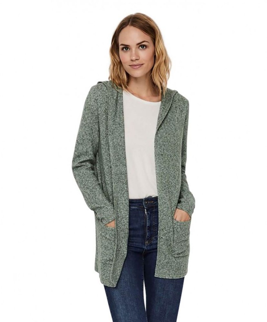 Damen Vero Moda Jacken | Vero Moda Cardigan Oversize Doffy In Laurel Wreath