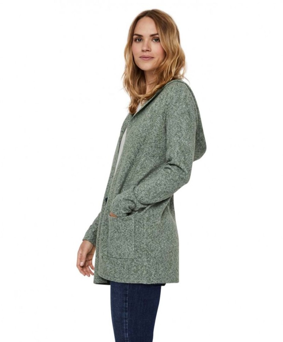 Damen Vero Moda Jacken | Vero Moda Cardigan Oversize Doffy In Laurel Wreath