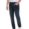 Herren Mustang Slim Fit | Mustang Orlando Slim Jeans In Dunkelblauer Waschung