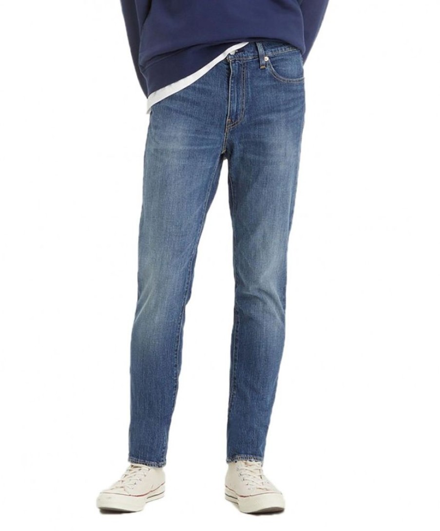 Herren Levis Slim Fit | Levi'S 511 Slim Fit Jeans In Blauer Shitake Waschung