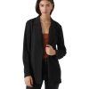 Damen Vero Moda Jacken | Vero Moda Blazer Livia Extra Lang In Schwarz