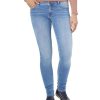 Damen Paddocks Slim Fit | Paddocks Jeans Slim Fit Lucy In Hellblauem Blue Stone