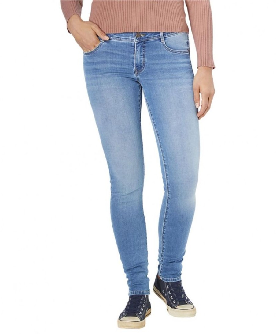 Damen Paddocks Slim Fit | Paddocks Jeans Slim Fit Lucy In Hellblauem Blue Stone