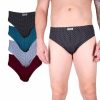 Herren 7DAYS Bodywear Unterwasche | 7Days Bodywear Herren Slips (4 Stuck) In Gemustertem Design | Jeans-Meile.De