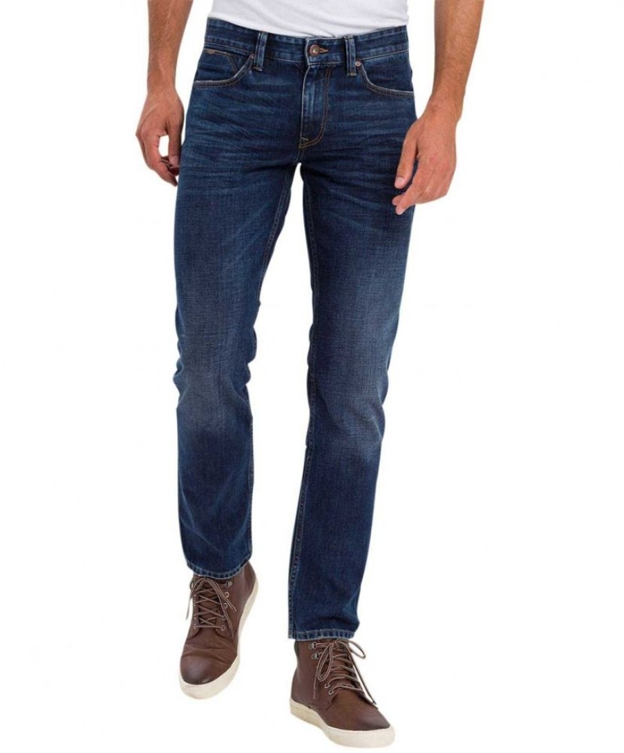 Herren Cross Tapered | Cross Jeans Regular Fit Dylan Aus Reiner Baumwolle