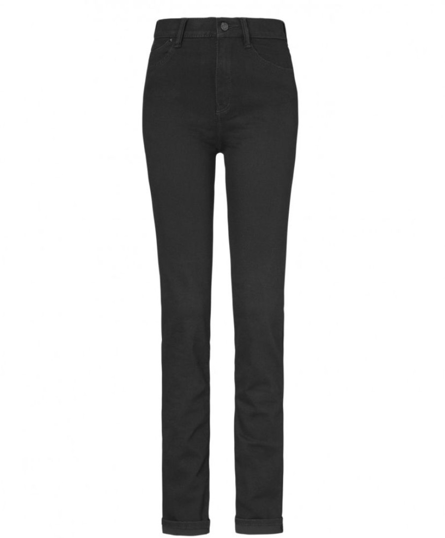 Damen Paddocks Slim Fit | Paddock'S Schwarze Jeans Pat In Schmaler Form