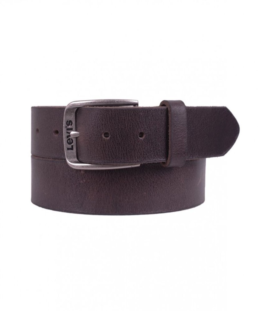 Herren Levis Gurtel | Levi'S Gurtel Classic Top Logo Buckle In Braun Gunstig Kaufen