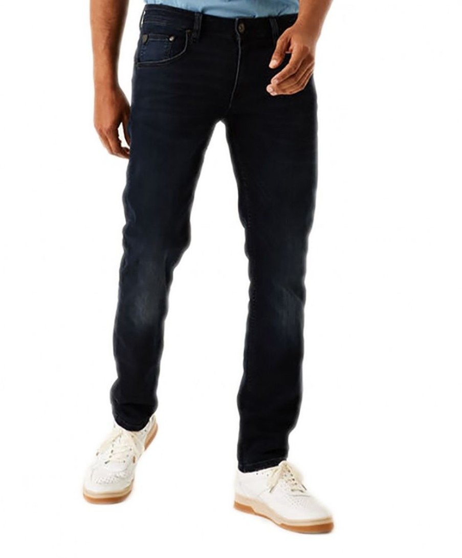 Herren Garcia Tapered | Garcia Tapered Jeans Russo 611 In Dark Used