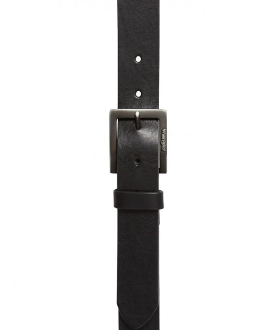 Herren Wrangler Gurtel | Wrangler Gurtel Kabelbuckle Belt In Black