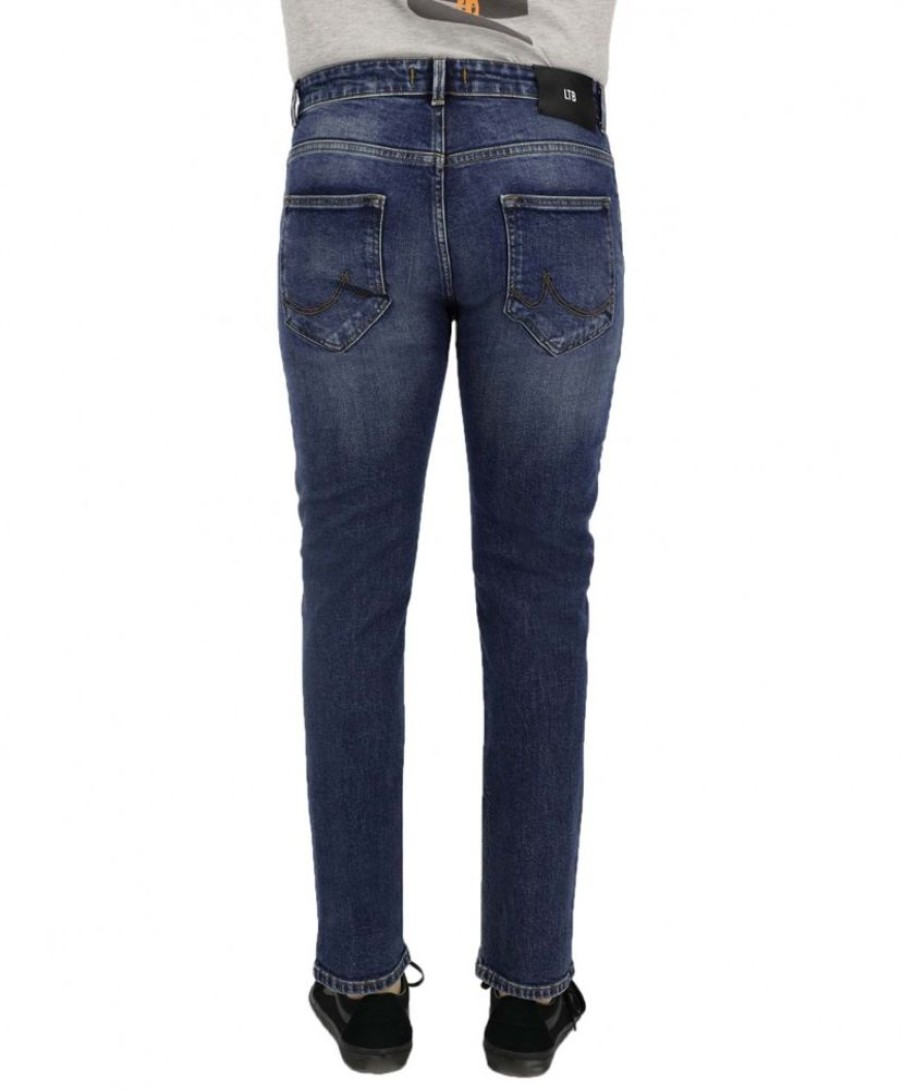 Herren LTB Straight Leg | Ltb Hollywood Z D Jeans In Used Look