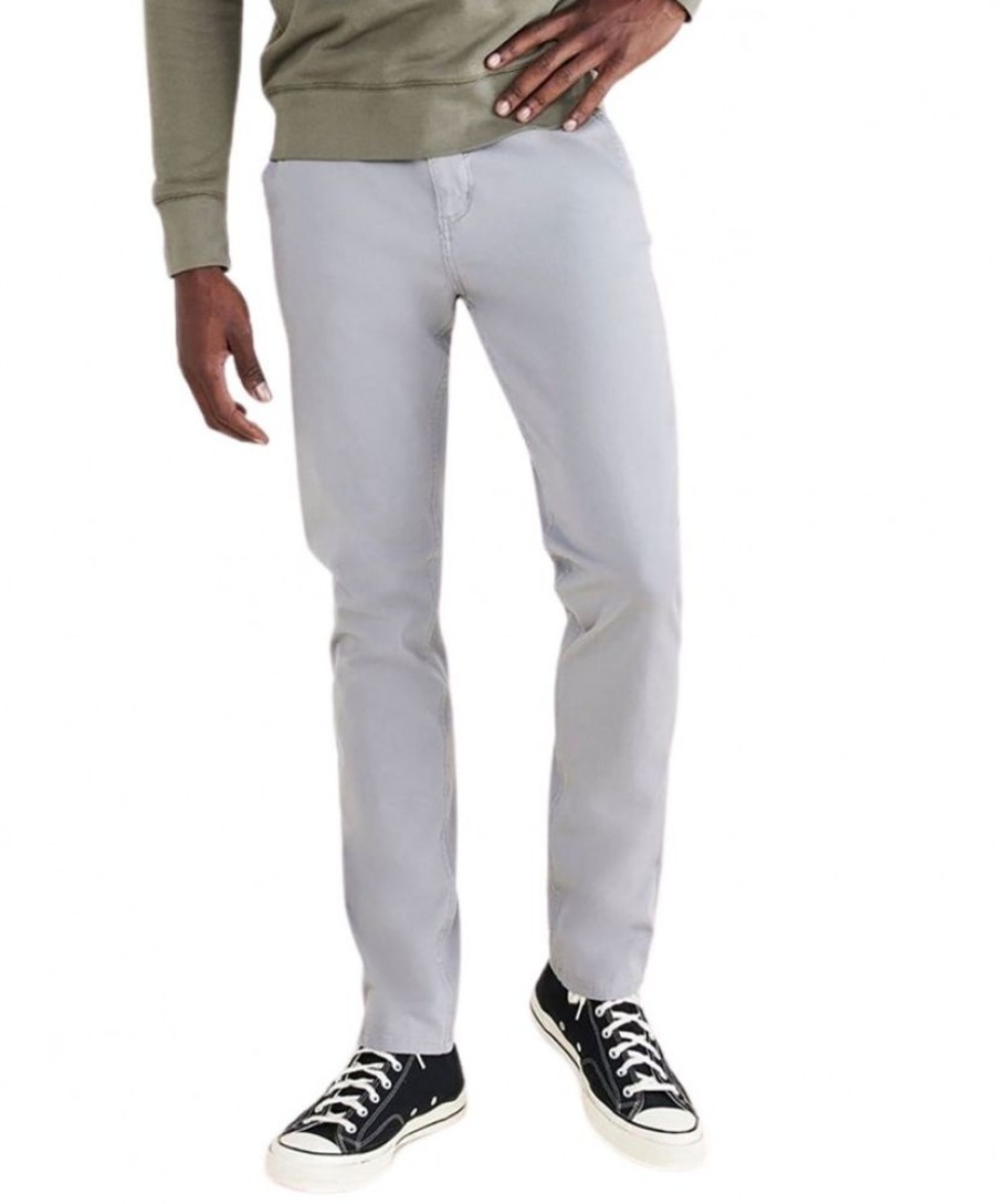 Herren Dockers Chinohosen | Dockers Chinohose Mit Skinny Fit Aplha Khaki In Grau