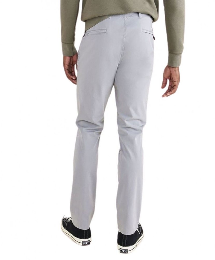 Herren Dockers Chinohosen | Dockers Chinohose Mit Skinny Fit Aplha Khaki In Grau