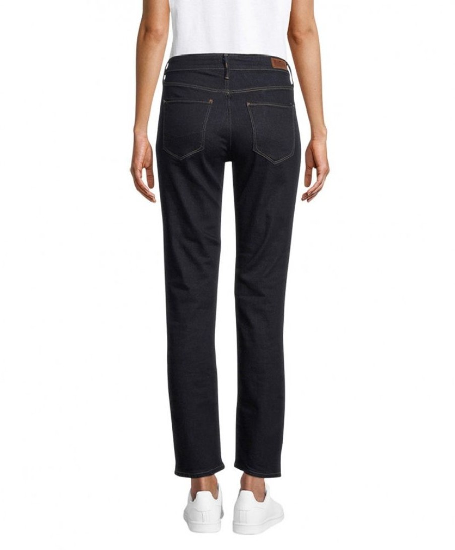 Damen Cross Regular | Cross Damen-Jeans Rose Dunklem Rinsed Farbung